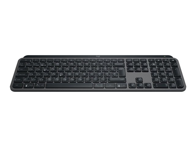Logitech MX Keys S - Keyboard - backlit - wireless - Bluetooth LE - QWERTY - UK - key switch: Scissor-Key - pale grey
