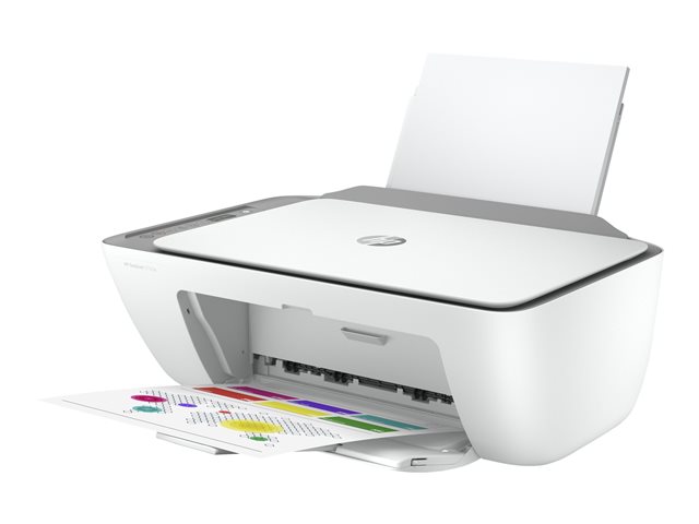 HP Deskjet 2720e All-in-One - Multifunction printer - colour - ink-jet - 216 x 297 mm (original) - A4/Legal (media) - up to 6 ppm (copying) - up to 7.5 ppm (printing) - 60 sheets - USB 2.0, Bluetooth, Wi-Fi(n) - HP Instant Ink eligible