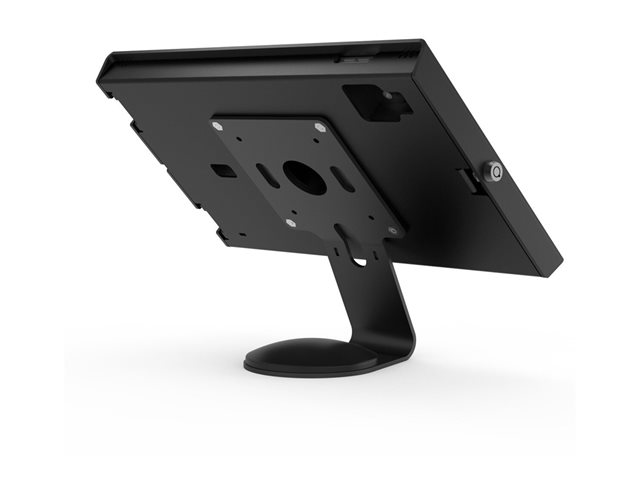 Compulocks iPad Air M2 & M3 11", Apex Enclosure Core Stand - Black - Mounting kit (enclosure, stand) - exposed front/back camera and sensors - for tablet - fixed 45 degree - lockable - metal - black - screen size: 11" - counter, wall-mountable - for Apple