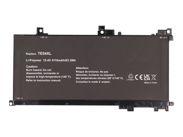 2-Power - laptop battery - 15.4 V - Li-pol - 4110 mAh - 63 Wh