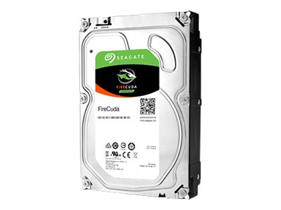 Seagate FireCuda ST2000DX002 - Hybrid hard drive - 2 TB (8 GB Flash) - internal - 3.5" - SATA 6Gb/s - buffer: 64 MB