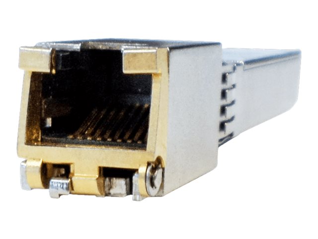 Allied Telesis AT SP10TM - SFP+ transceiver module - 100Mb LAN, 1GbE, 10GbE, 5GbE, 2.5GbE - TAA Compliant