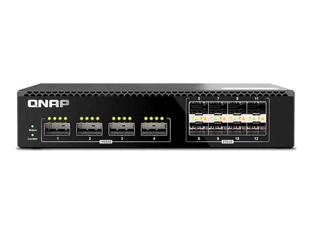 QNAP QSW-M7308R-4X - Switch - Managed - 4 x 100 Gigabit QSFP28 + 8 x 25 Gigabit SFP28 - rack-mountable