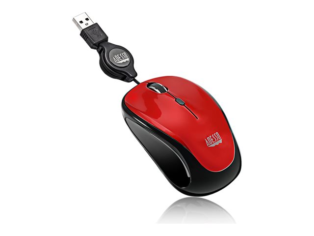 RETRACKABLE NANO MOUSE (RED) IMOUSE S8R