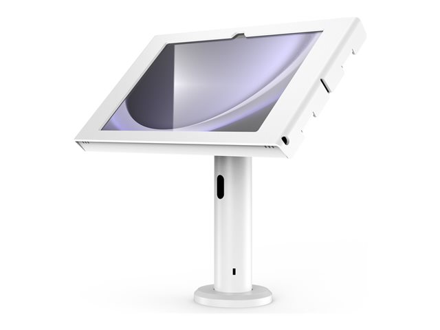Compulocks Galaxy Tab A9+ Apex Enclosure Rise Stand 8" - Mounting kit (stand, enclosure) - exposed front/back camera and sensors - for tablet - lockable - metal frame - white - screen size: 11" - for Samsung Galaxy Tab A9+