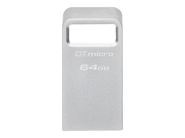 Kingston DataTraveler Micro - USB flash drive - 64 GB - USB 3.2 Gen 1