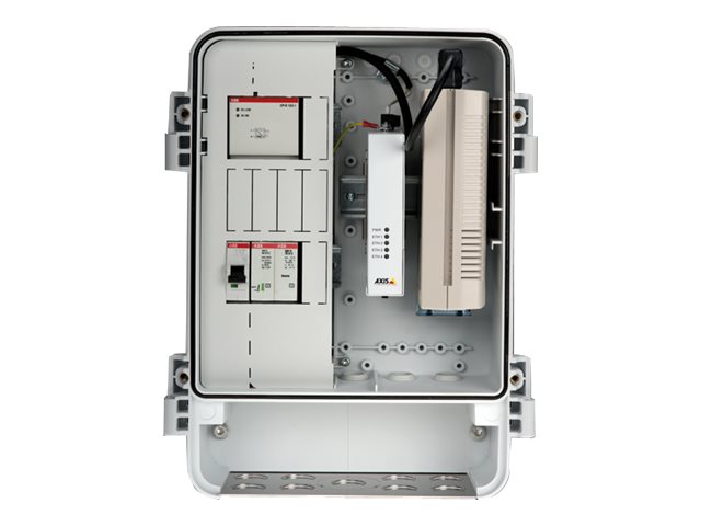 AXIS T98A18-VE Media Converter Cabinet A - Fibre media converter - GigE - 10Base-T, 100Base-TX, 1000Base-X, 100Base-X - 2 ports - RJ-45 / SFP (mini-GBIC)
