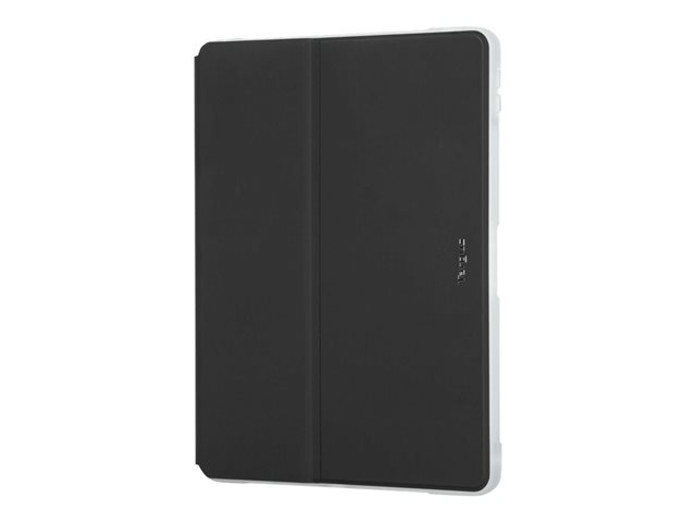 Targus SafePort - Flip cover for tablet - rugged - antimicrobial - thermoplastic polyurethane (TPU) - clear - 10.2" - for Apple 10.2-inch iPad (7th generation, 8th generation, 9th generation)