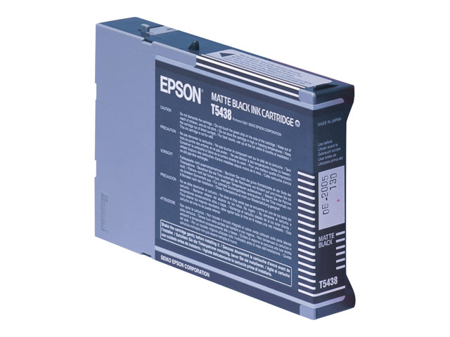 Epson T5438 - matte black - original - ink cartridge