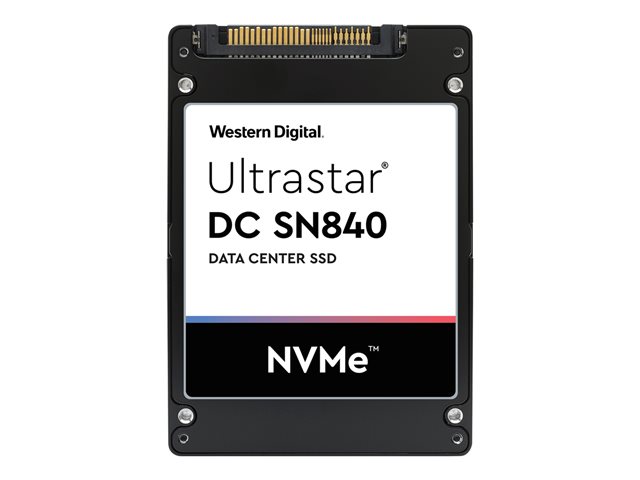 WD Ultrastar DC SN840 WUS4C6416DSP3X1 - SSD - 1600 GB - internal - 2.5" - U.2 PCIe 3.1 x4 (NVMe)