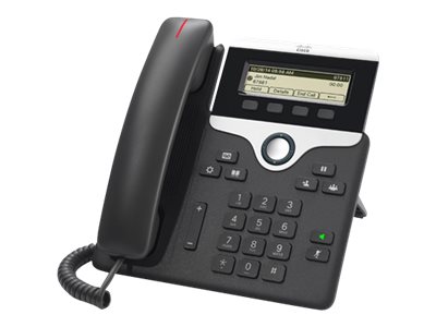 Cisco IP Phone 7811 - VoIP phone - SIP, SRTP - charcoal