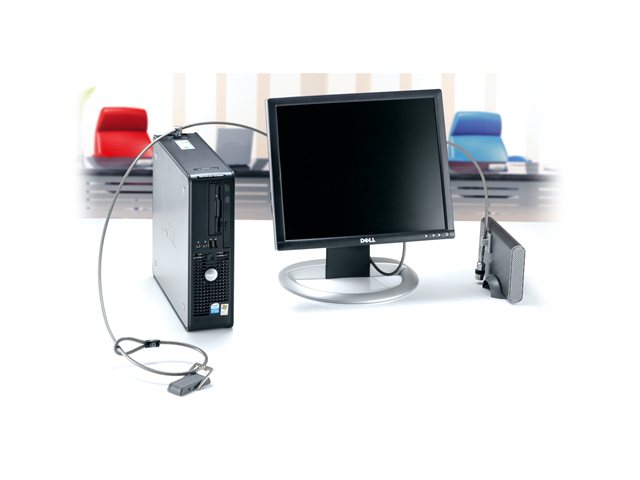 Kensington Desktop and Peripherals Locking Kit - system security kit