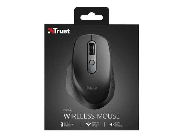 Trust Ozaa - mouse - black
