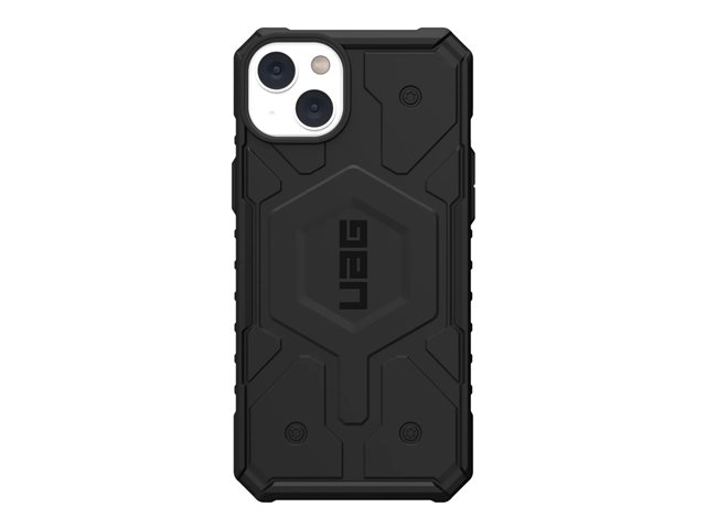 UAG Rugged Case for iPhone 14 Plus [6.7-in] - Pathfinder for Magsafe Black - Back cover for mobile phone - rugged - MagSafe compatibility - composite, thermoplastic polyurethane (TPU) - black - for Apple iPhone 14 Plus