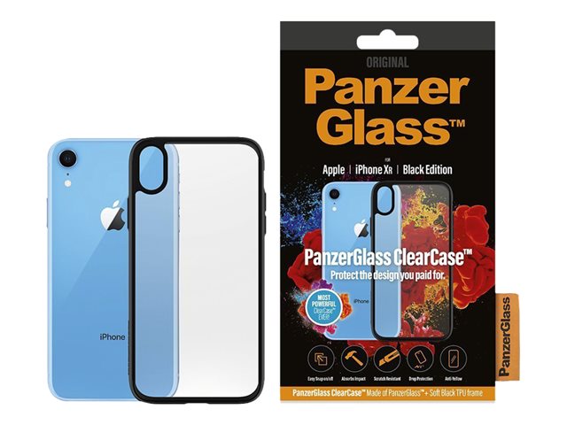 CLEARCASE WITH BLACKFRAME FOR IPHONE XR