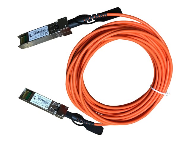 HPE X2A0 - Network cable - SFP+ to SFP+ - 7 m - 7 m - fibre optic - active - for FlexFabric 12902E Switch Chassis