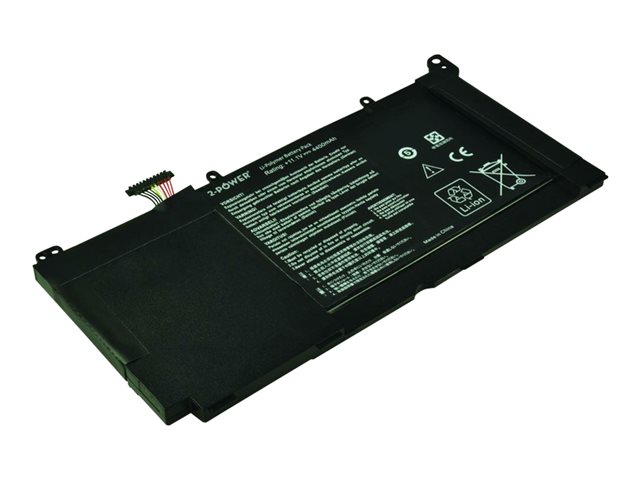 2-Power Main Battery Pack - laptop battery - Li-pol - 4400 mAh - 48 Wh