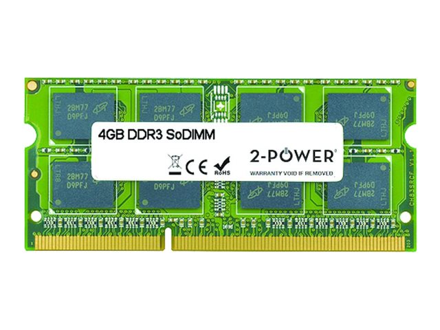 2-Power - DDR3 - module - 4 GB - SO-DIMM 204-pin - 1066 MHz / PC3-8500 - unbuffered