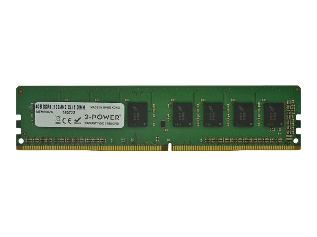 2-Power - DDR4 - module - 4 GB - DIMM 288-pin - 2133 MHz / PC4-17000 - unbuffered
