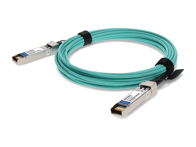 AddOn - 25GBase-AOC direct attach cable - TAA Compliant - SFP28 to SFP28 - 3 m - fibre optic - active