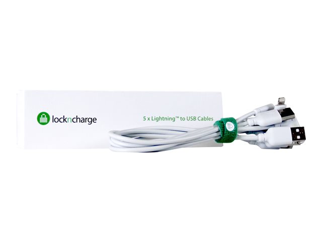 LocknCharge Lightning cable - Lightning / USB - 30 cm