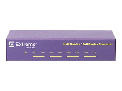Extreme Networks Half-Duplex to Full-Duplex Converter - media converter - 10Mb LAN, 100Mb LAN, 1GbE