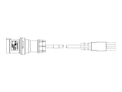 Cisco - Power cable (250 VAC) - IEC 309 EN 60309 16A - IEC 320 EN 60320 C21 - 4.3 m - United Kingdom - for ASR 9006 with PEM Version 2