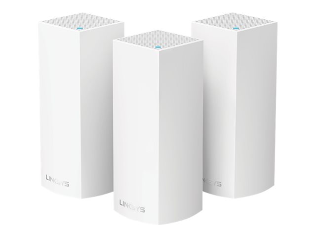 Linksys VELOP Whole Home Mesh Wi-Fi System WHW0303 - Wi-Fi system - Bluetooth, Wi-Fi 5 - desktop
