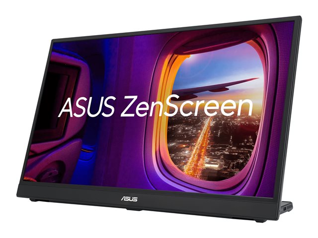 ASUS ZenScreen MB17AHG - LED monitor - 17.3" (17" viewable) - portable - 1920 x 1080 Full HD (1080p) @ 144 Hz - IPS - 300 cd/m² - 800:1 - 5 ms - HDMI, 2xUSB-C