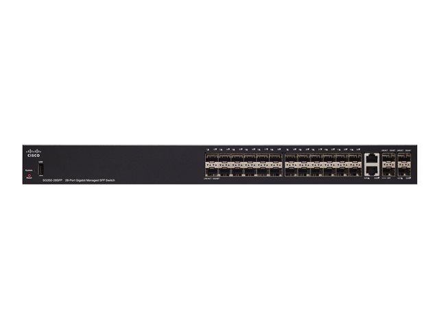 Cisco Small Business SG350-28SFP - switch - 28 ports - Managed - rack-mountable