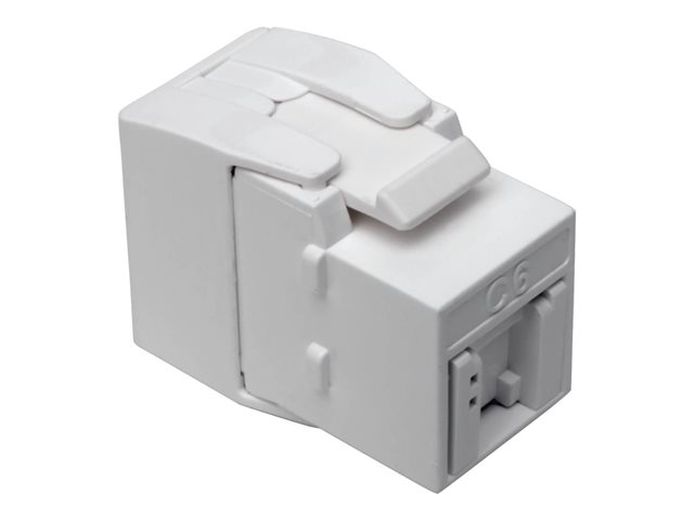 KEYSTONE JACK CAT6A/CAT6/CAT5E RJ45 SHUTTERED DUST CAP WHITE
