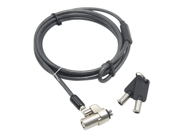 Security Cable Wedge Lock Ultra Slim, masterkeyed, 3.2x4.5mm slot