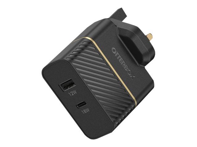 OtterBox Wall Charger power adapter - USB, USB-C - 18 Watt