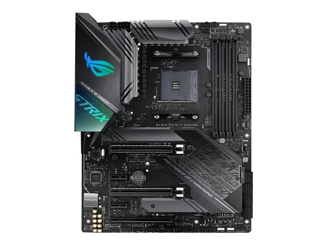 ASUS ROG Strix X570-F Gaming - Motherboard - ATX - Socket AM4 - AMD X570 Chipset - USB-C Gen2, USB 3.2 Gen 1, USB 3.2 Gen 2 - Gigabit LAN - onboard graphics (CPU required) - HD Audio (8-channel)