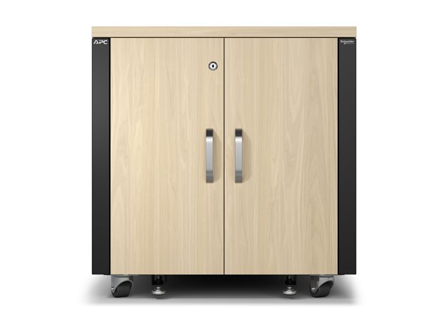 APC NetShelter - rack (vertical) - soundproof - 12U - TAA Compliant