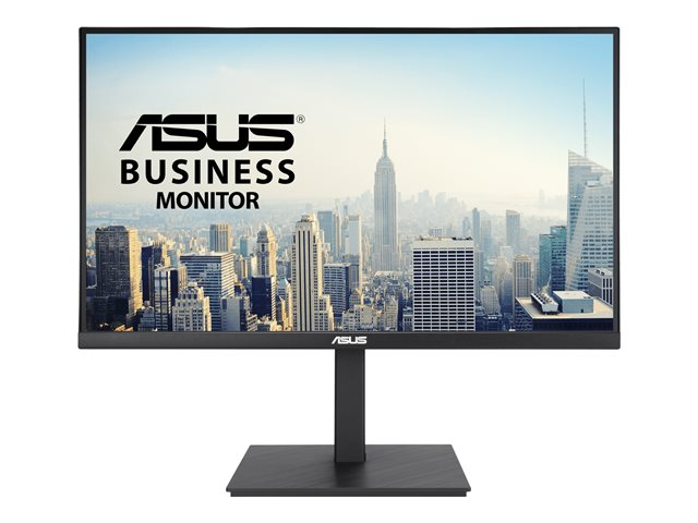 ASUS VA27ACFSN - LED monitor - 27" - 2560 x 1440 QHD @ 100 Hz - IPS - 350 cd/m² - 1300:1 - 5 ms - HDMI, DisplayPort, USB-C - speakers - black