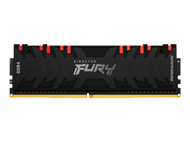 Kingston FURY Renegade RGB - DDR4 - module - 16 GB - DIMM 288-pin - 3200 MHz / PC4-25600 - unbuffered