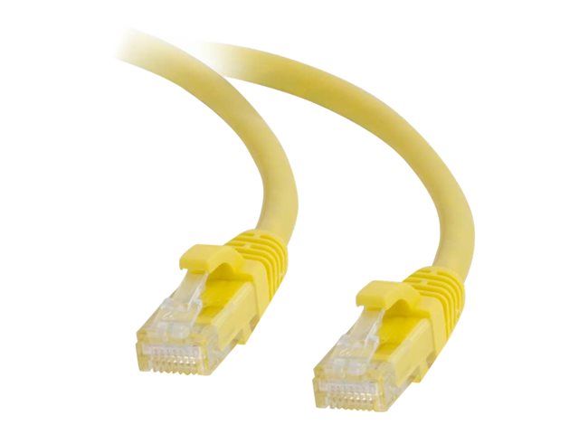 C2G Cat5e Booted Unshielded (UTP) Network Patch Cable - patch cable - 10 m - yellow
