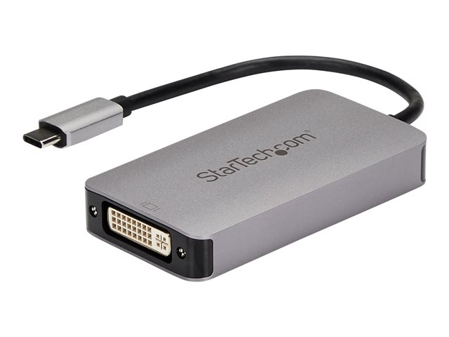 StarTech.com USB 3.1 Type-C to Dual Link DVI-I Adapter - Digital Only - 2560 x 1600 - Active USB-C to DVI Video Adapter Converter (CDP2DVIDP) - video adapter - 24 pin USB-C to DVI-I - 15.2 cm