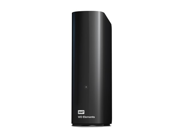 WD Elements Desktop WDBWLG0240HBK - Hard drive - 24 TB - external (desktop) - USB 3.2 Gen 1 - black