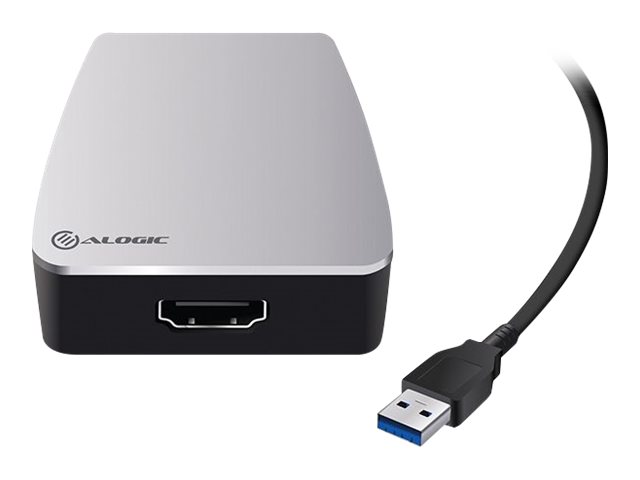 ALOGIC - external video adapter - silver, dark grey