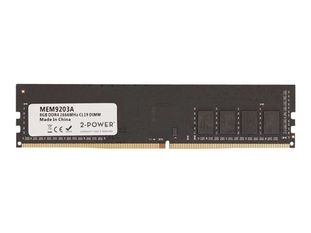 2-Power - DDR4 - module - 8 GB - DIMM 288-pin - 2666 MHz / PC4-21300 - unbuffered
