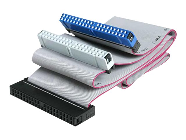 StarTech.com 18in Dual Drive Ultra ATA IDE Hard Drive Cable - IDE / EIDE cable - UDMA 66/100 - 40 pin IDC (F) to 40 pin IDC (F) - 1.6 ft - IDE66 - IDE / EIDE cable - 0.5 m