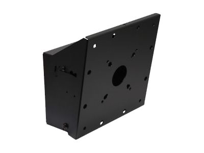 Peerless Modular Series Dual-Pole Single Display Mount mounting component - for LCD display - black powder coat