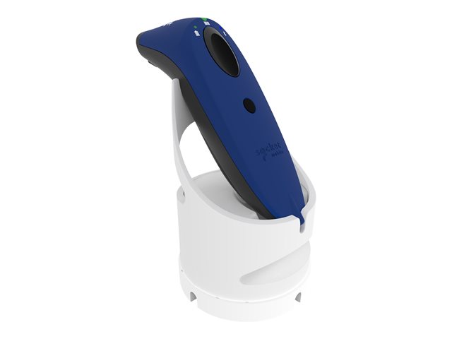 SOCKETSCAN S720 LINEAR BARCODE QR CODE READER BLUE WHITE DOCK