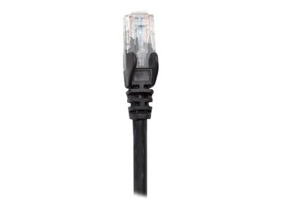 NETWORK CABLE CAT5E CCA 5M- BLACK U/UTP SNAGLESS/BOOTED