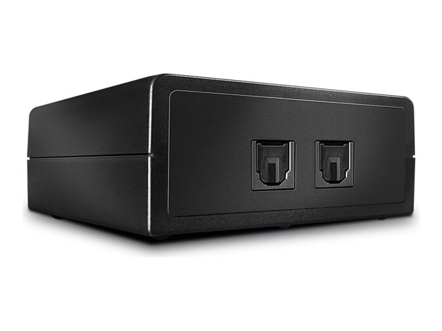 Lindy 2 Port Automatic Optical Audio Switch - audio switch - 2 ports