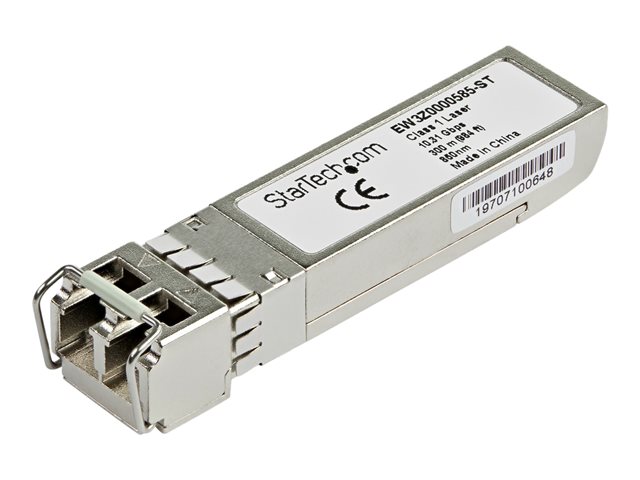 Startech Citrix EW3Z0000585 Compatible SFP+ Module, 10GBASE-SR, 10GbE Multimode Fiber MMF Optic Transceiver, 10GE Gigabit Ethernet SFP+, LC 300m, 850nm, DDM, Mini GBIC SFP+ Module - Lifetime Warranty (EW3Z0000585-ST) - SFP+ transceiver module (equivalent