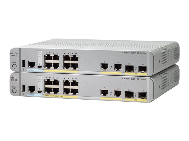 Cisco Catalyst 2960CX-8PC-L - switch - 8 ports - Managed - rack-mountable