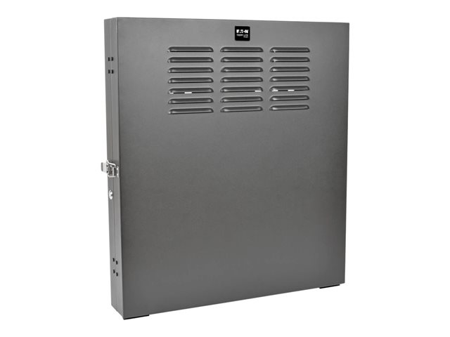 Eaton Tripp Lite Series 2U Wall Mount Low Profile Secure Rack Enclosure Cabinet Vertical - rack - 2U